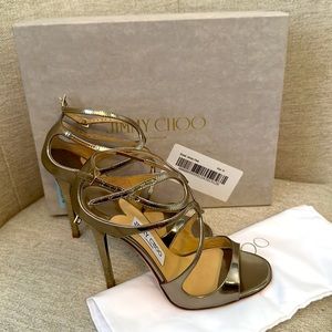 Iconic Jimmy Choo Lance sandals size 37, New w/ box